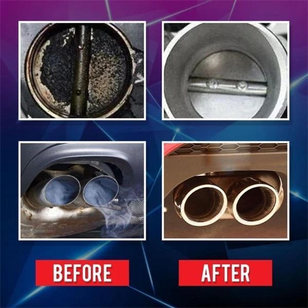 Engine Carbon Cleaning Before After